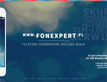 Tablet Screenshot of fonexpert.pl
